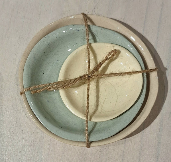 Ceramic Dish Bundles - Round