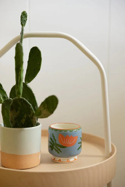 A Dopo Cactus flower Candle