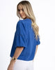Nixie Blouse - Royal blue