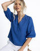 Nixie Blouse - Royal blue