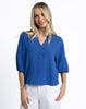Nixie Blouse - Royal blue