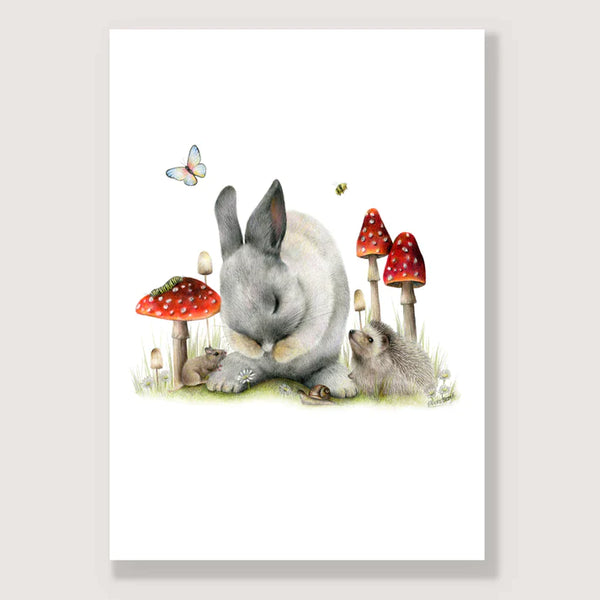 Lean On Me Print - A4 / Unframed