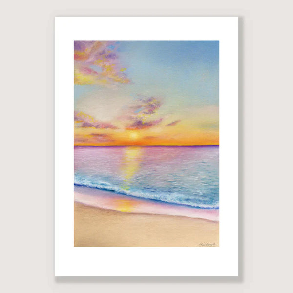 Ocean Dusk Print - A4 / Unframed
