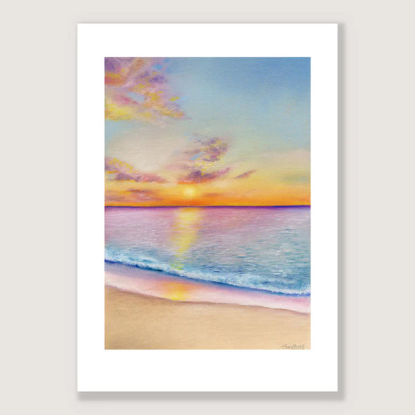 Ocean Dusk Print - A3 / Unframed