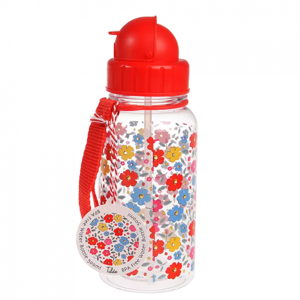 Children's Water Bottle with Straw - 500ml - Tilde