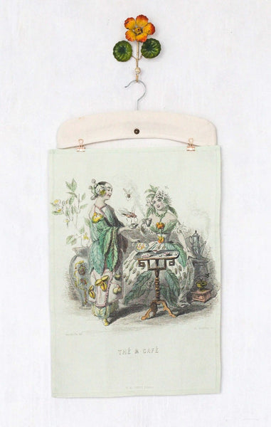 Lazybones - Tea Towel - The Cafe