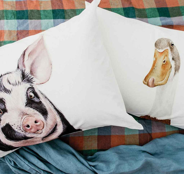 Pillowcase - Darryl the Duck