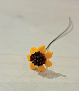 Glass Flower Stems - Sunflowers