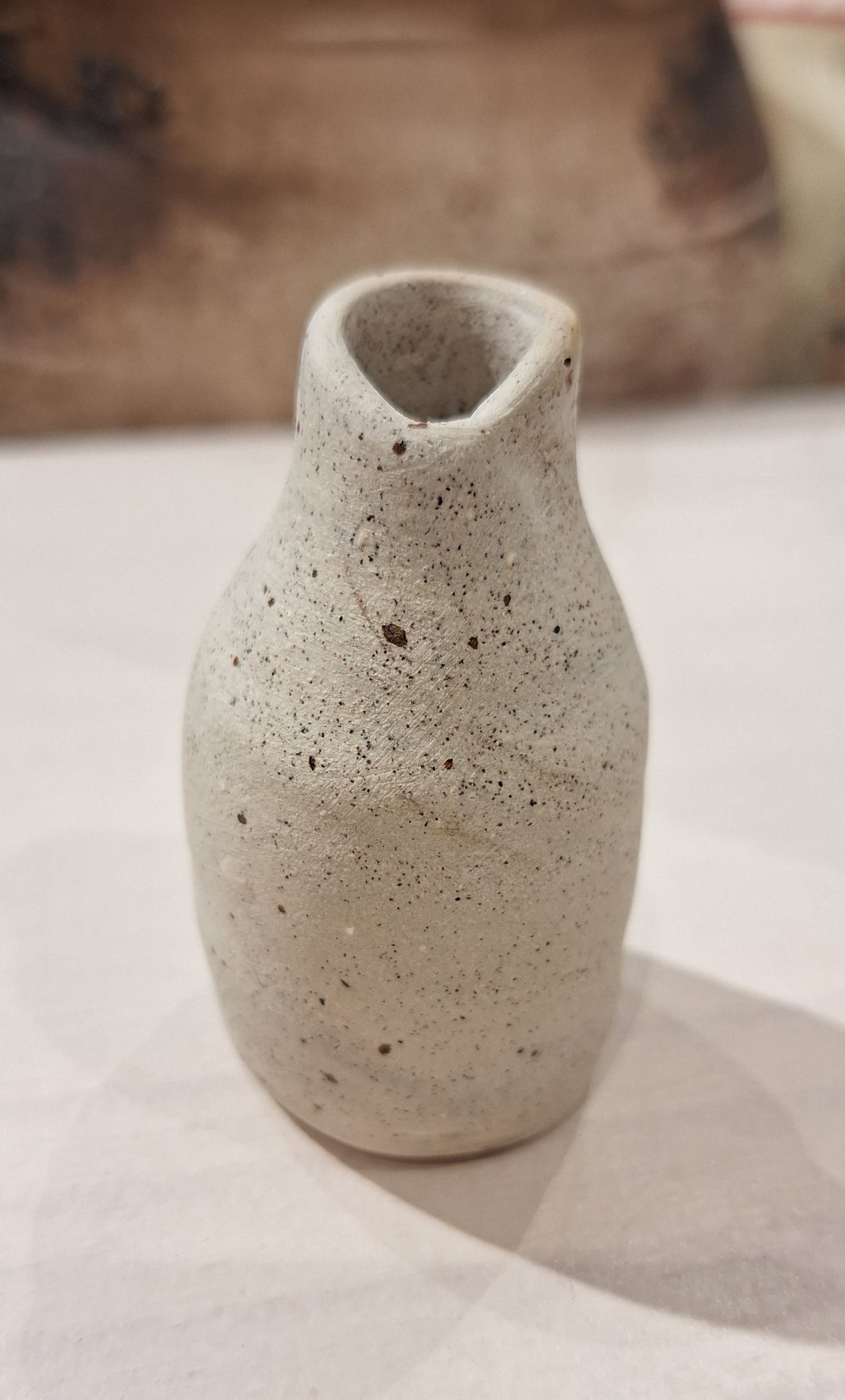 Mini Handmade Vase - Speckled Tall