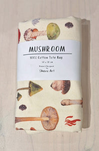 100% Cotton Tote Bag - Mushroom