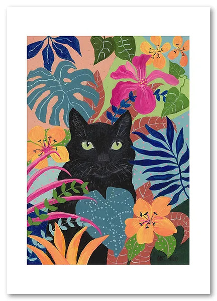 Kate Cowan - Art Prints - Jungle Cat