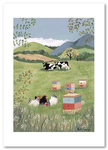Kate Cowan - Art Prints - The Little Beehive Paddock