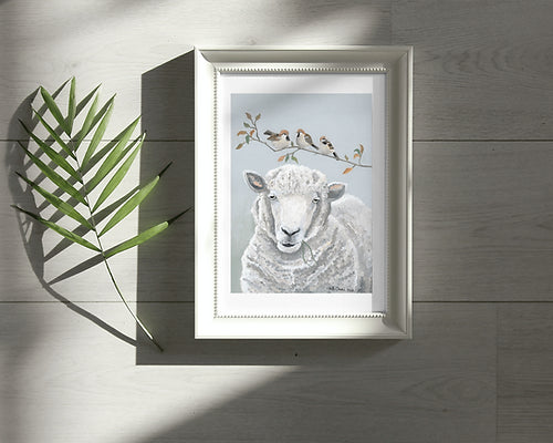 Kate Cowan - Art Prints - Lovely Ewe