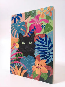 Kate Cowan - Art Blocks - Jungle Cat