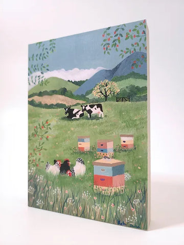 Kate Cowan - Art Blocks - The Little Beehive Paddock