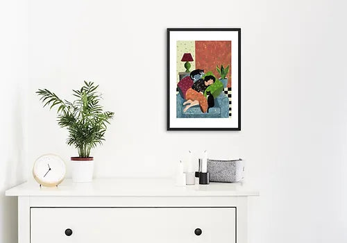 Kate Cowan - Art Prints - We Stayed Home