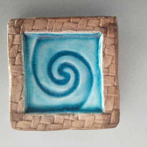 Paddy Bourke - Ceramic Tile - Spiral