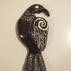 Paddy Bourke - Ceramic Bird in Black