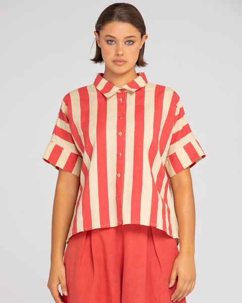 Boom Shankar - Mina Shirt - Kaia Stripe