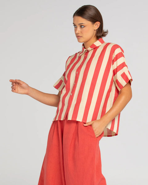 Boom Shankar - Mina Shirt - Kaia Stripe