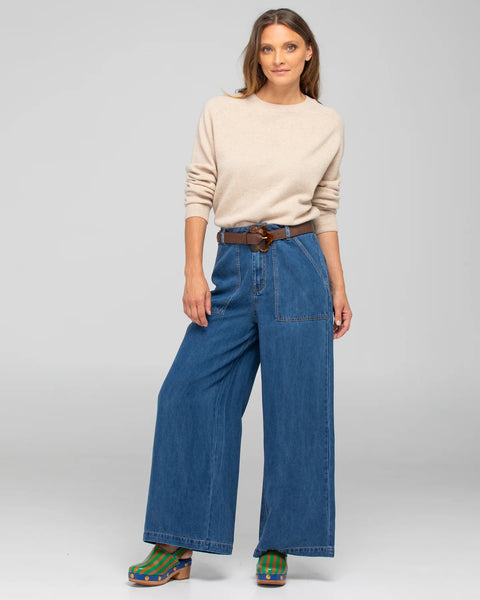 Flower Belt - Chocolate Pebble