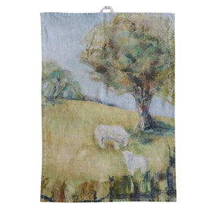 Linen Tea Towel - Cornwall Park