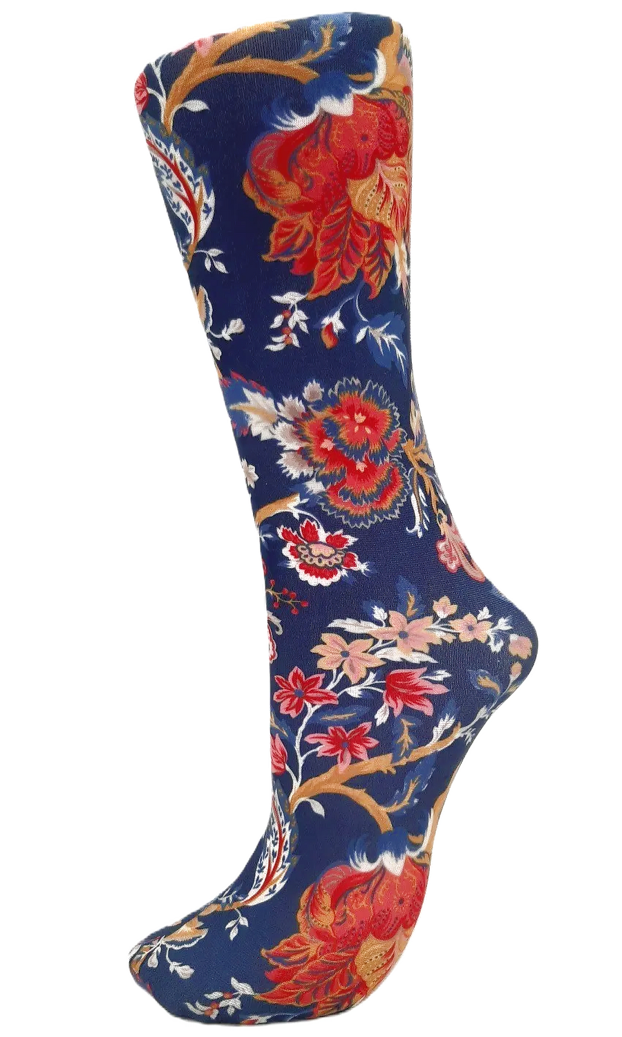 CS Couture Trouser Socks - Navy Pampalore