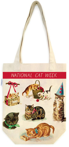 Tote Bag - Vintage Cats