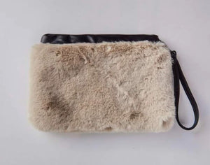 Faux fur - Clutch Bag - Aspen