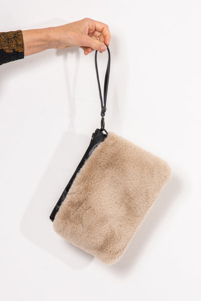 Faux fur - Clutch Bag - Aspen