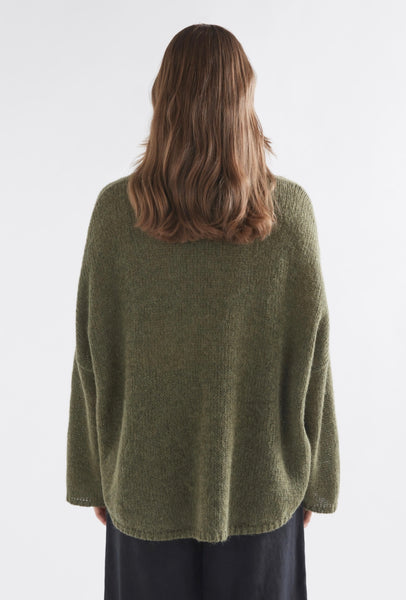 Elk - Agna Sweater - Dark Olive