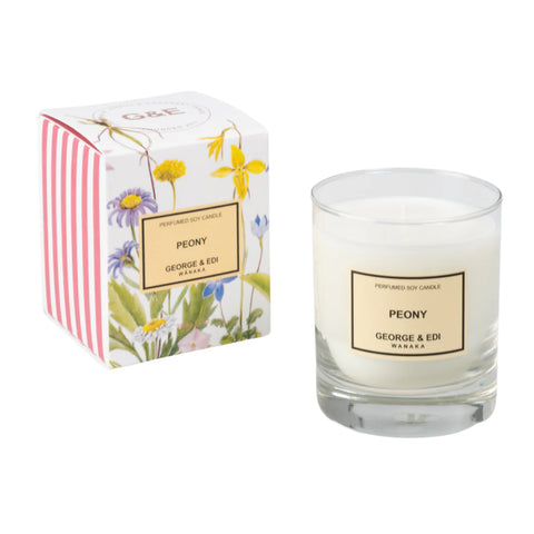 G&E Candle Perfumed Soy Candle - Peony