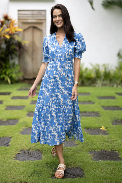 Fluer Midi Dress
