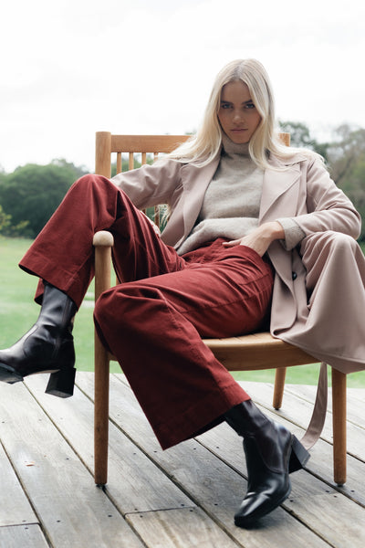 Humidity - Fleetwood Cord Jean - Rust - SALE