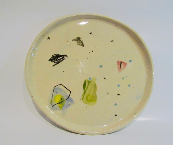 Handcrafted Colourful Ceramic Plates - Medium Sized