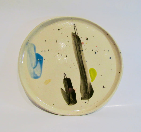 Handcrafted Colourful Ceramic Plates - Medium Sized