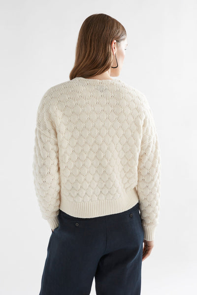 Elk The Emmer Cardigan - Oatmeal