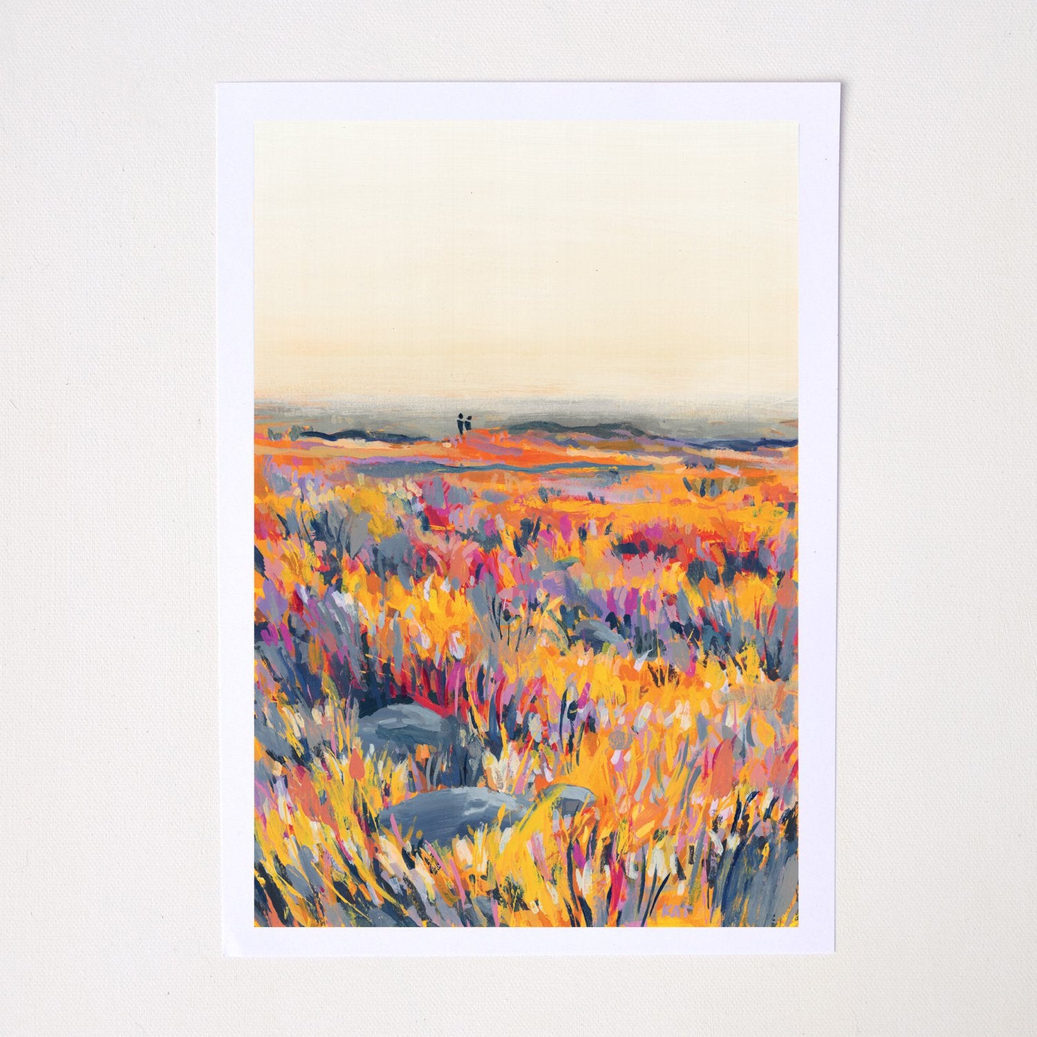 Kat Stefanova - Mt. Oxford - Art Print