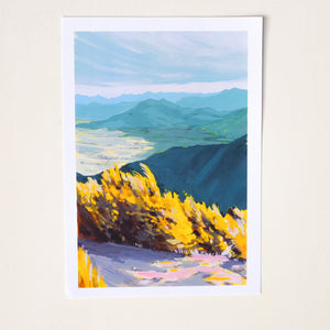 Kat Stefanova - Mt. Thomas, Canterbury - Art Print