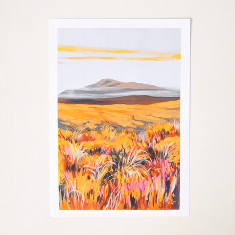 Kat Stefanova - Tongariro National Park - Art Print