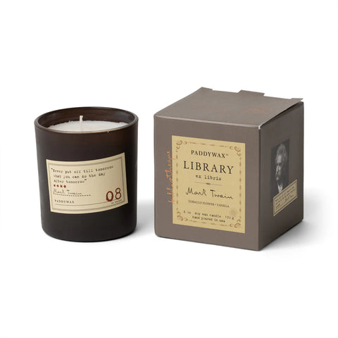 Library - Candle - Mark Twain - 6 oz