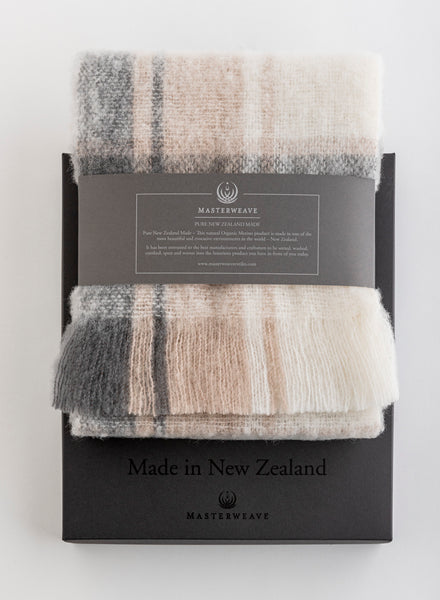 Masterweave - Merino Scarf - Plaid