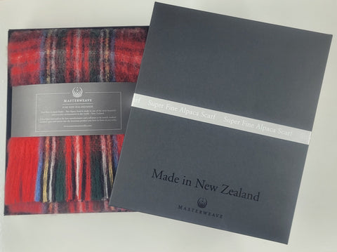 Masterweave - Alpaca Scarf - Royal Stewart Tartan