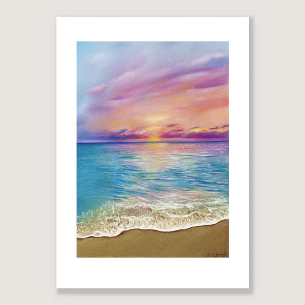 Ocean Dawn Print - A5 / Unframed