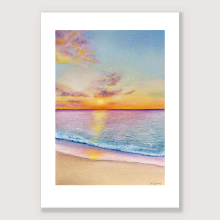 Ocean Dusk Print - A4 / Unframed