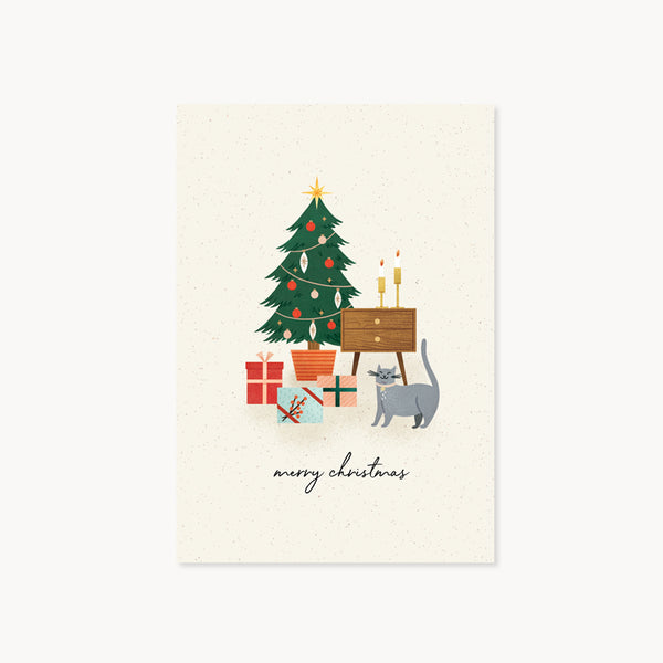 Pop Up Christmas Card - Cozy Dwelling