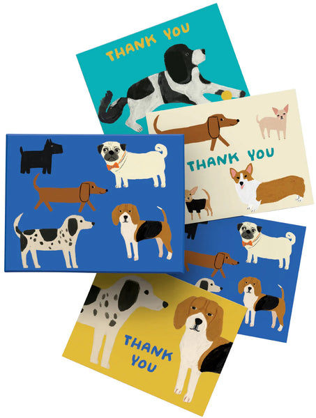 Chic Notecard Box - Shaggy Dogs