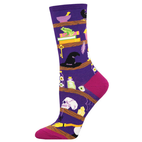 Socks - Womens - Bewitched Closet - Purple