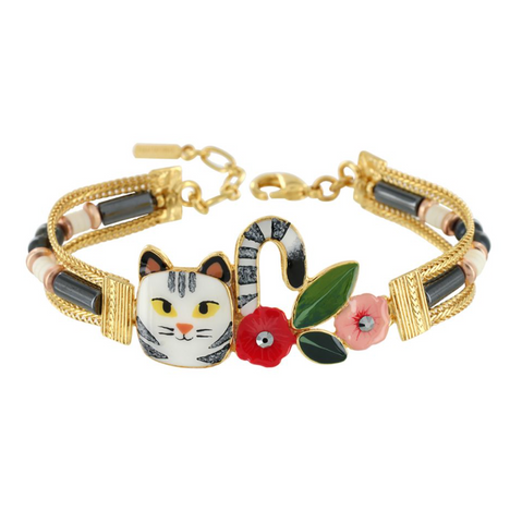 Taratata - Cat Floral Bracelet