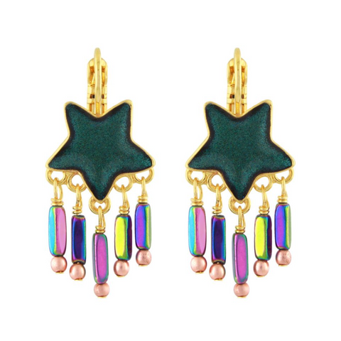 Taratata - Lever Back Star Earrings